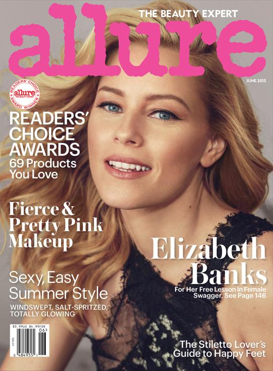 Elizabeth Banks Allure Magazine June 2015 Photo Shoot