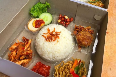 Vendor Nasi Kotak Box Manado Catering Halal