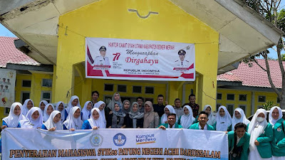 STIKes PNAD Serahkan 26 Mahasiswa Ke Pemerintah Kecamatan Syiah Utama