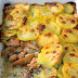 Smoked fish and anchovy gratin