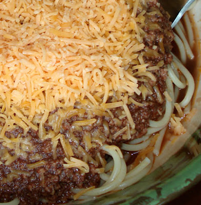 Chili recipes with spaghetti