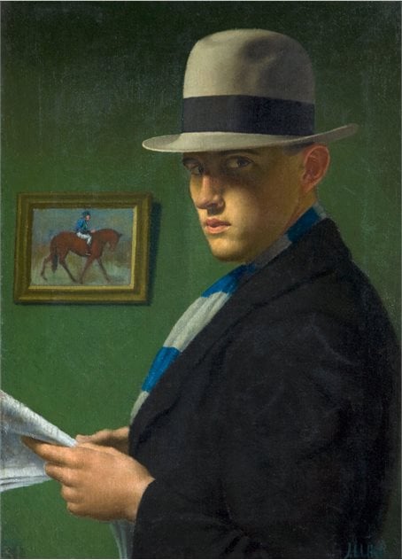 John Luke (1906-1975) Self Portrait "The Tipster", 1928 The Ulster Museum, Belfast, Northern Ireland