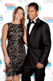 Luis Nani with Girlfriend