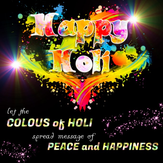 Holi Festival !!! Celebration and Quotes