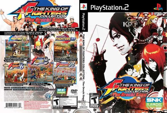 KING OF FIGHTERS COLLECTION THE OROCHI SAGA PS2 ISO (USA)