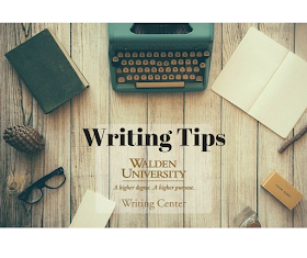 Writing Tips from the Walden Writing Center