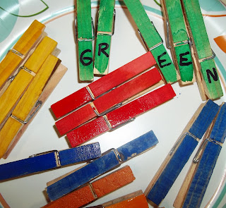 clothespin activities