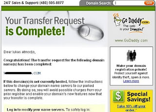 panduan transfer domain ke godaddy