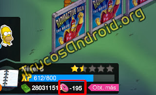 Los Simpson: Springfield v4.5.1 - Compras gratis