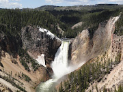 Another view of Upper Falls. A much better view of Upper Falls. (jo the yellowstone park )