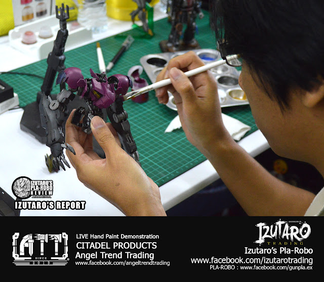 Izutaro Report: ATT - Angel Trend Trading : Hand Paint Demonstration - Citadel Paint