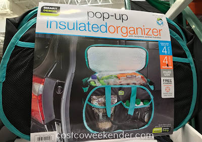 Get secure and organized with the Smart Design Pop-up Insulated Organizer