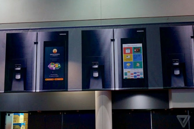 Samsung dự định phát hành tủ lạnh chạy Android tại CES 2016
