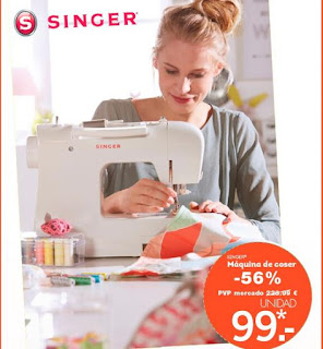 maquina de coser singer lidl agosto 2015