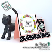 Stampin' Up! Petal Palette & Lots of Lavender SU Side Stepper Card Idea order craft products from Mitosu Crafts UK Online Shop