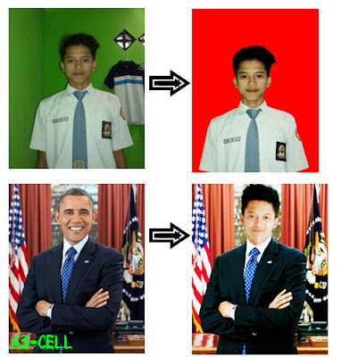 CONTOH HASIL EDIT FOTO A3-CELL ~ A3-CELL