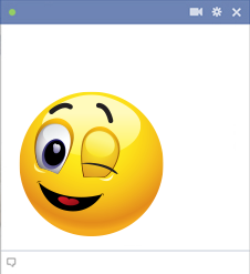 Facebook Wink Emoticon