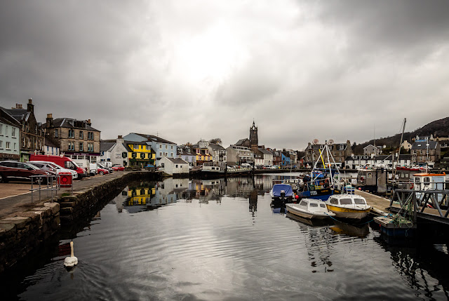 Photo of Tarbert harbour in Argyll, Scotland