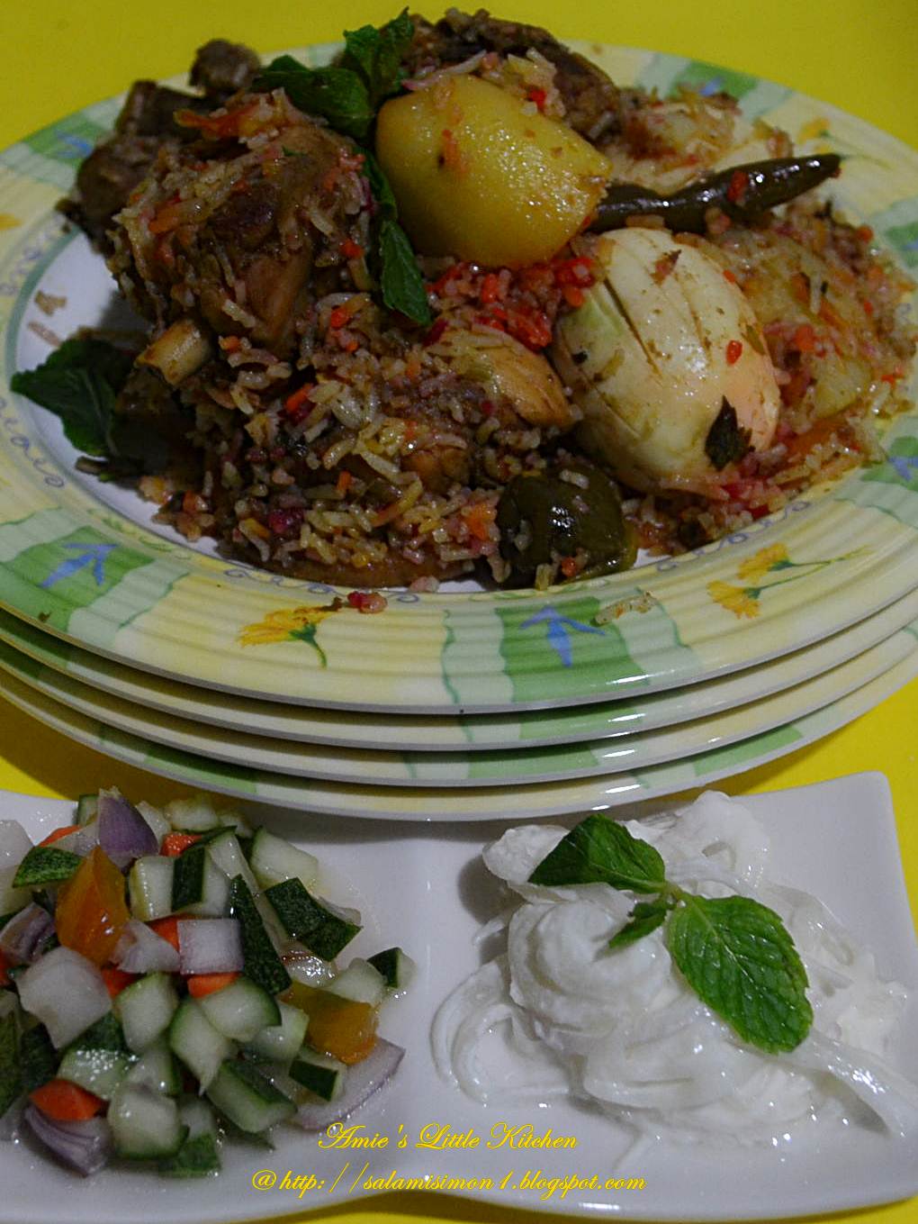 AMIE'S LITTLE KITCHEN: Nasi Beriani Pakistan