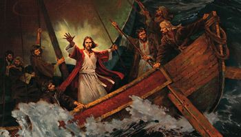 Não importa a tempestade que esteja acontecendo com você. Lembre-se que com Jesus no barco você está sempre seguro.