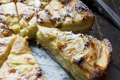   Invisible Apple Cake