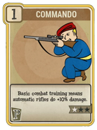 commando perk card