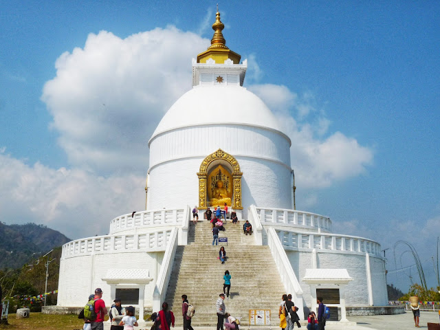 World Peace Pagoda in Pokhara