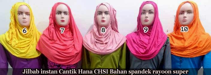 Jilbab Instan Terbaru Hana CHSI