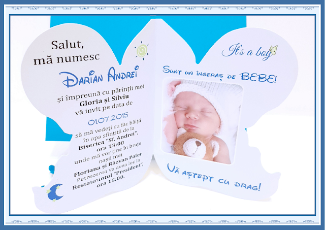 invitatii botez Ingeras