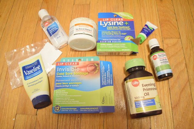 Cold Sore Survival Kit! - TheCraftyMann.Blogspot.Ca