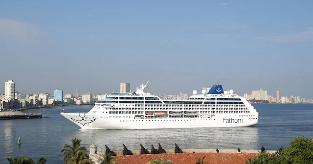 U.S. Carnival cruise ship Adonia arrives at the Havana bay, the first cruise liner to sail between the United States and Cuba since Cuba's 1959 revolution, Cuba, May 2, 2016. REUTERS/Alexandre Meneghini