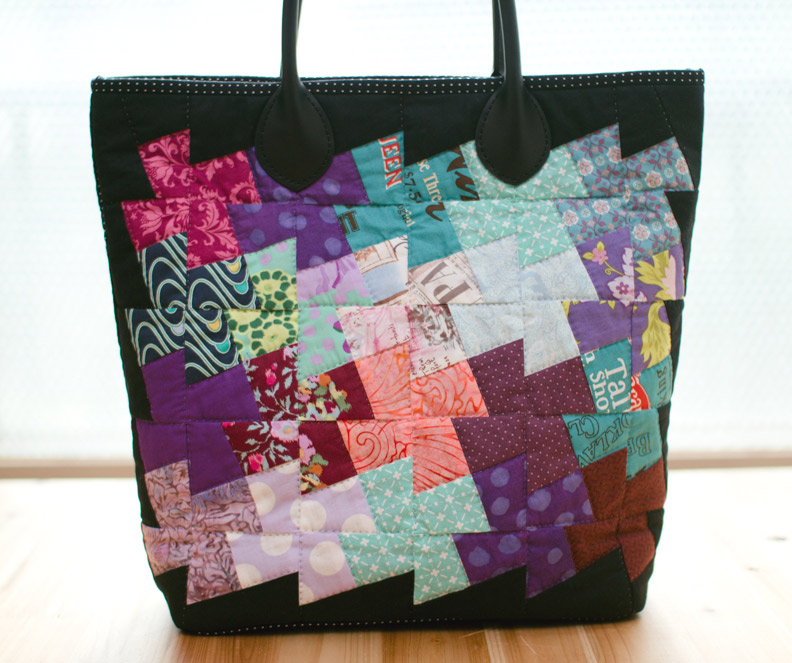 Patchwork Bag. DIY step-by-step tutorial.Пошив сумки в технике пэчворк.