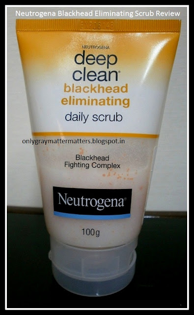 Neutrogena Blackhead Eliminating Daily Scrub Review