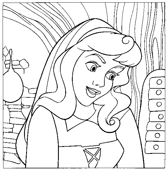 Coloring Pages Disney Princess