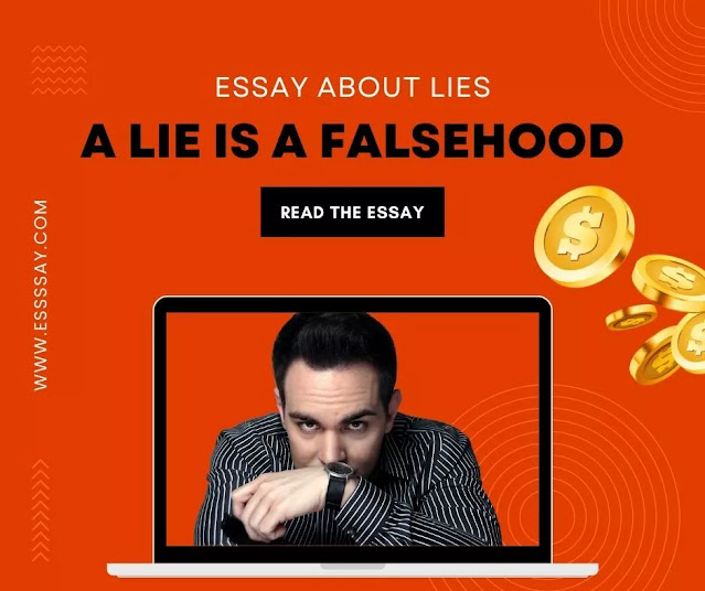 Essay About Lies for School Student of class 5 to 10