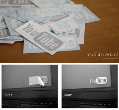 YouTube stickers