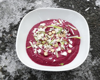 Rote-Bete-Dip mit Joghurt und Za'atar - Rezept von Yotam Ottolenghi