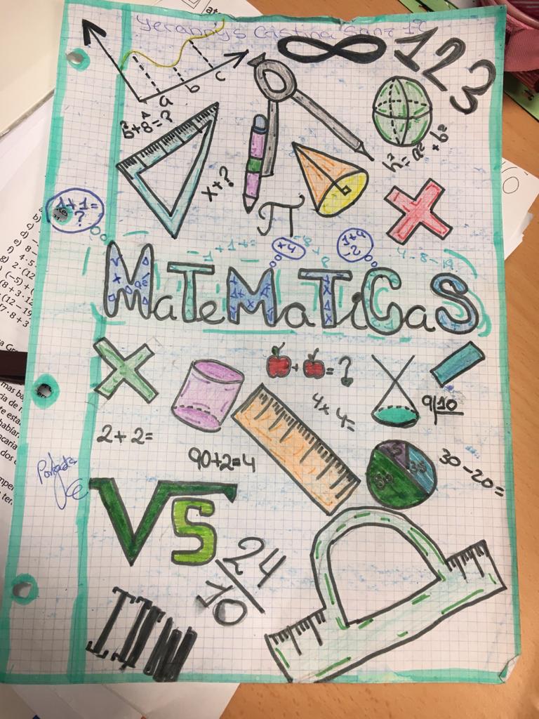 Matematicas Con Arte Concurso De Portadas De Cuadernos De 1º De Eso