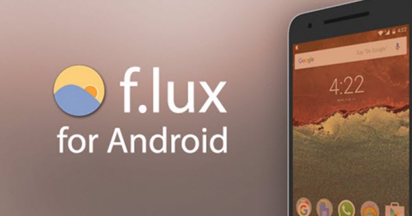 Android F.lux Update