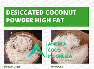 desiccated coconut high fat