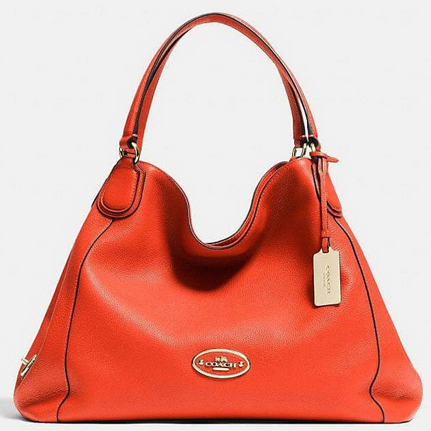 COACH Edie Shoulder Bag in Leather 33547
