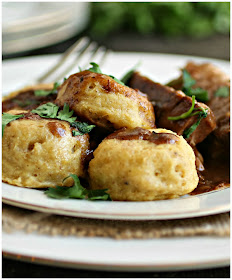 Baked Matzo Ball Dumplings