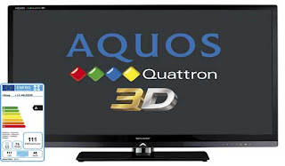 3D Sharp Quattron LE830 Review - New 3D TV  with good price
