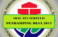 Contoh Soal Tes Tertulis Pendamping Desa 2017