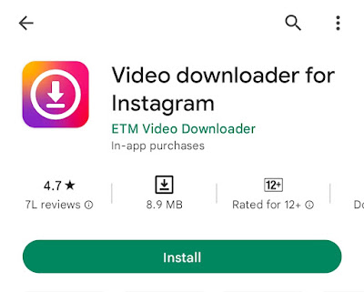 Instagram reels video download karne wala app