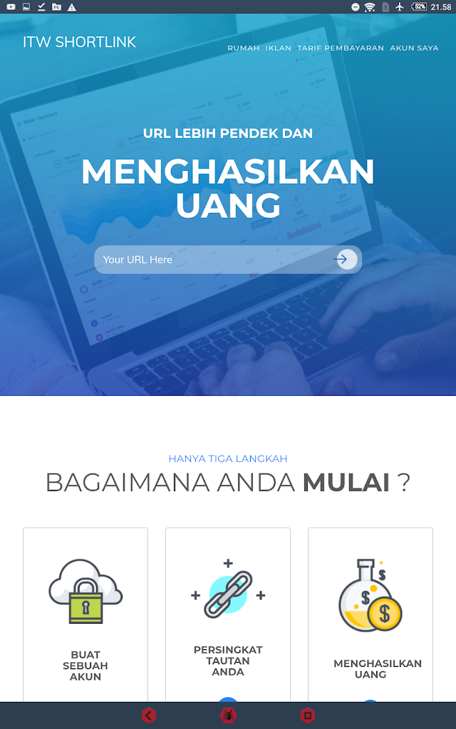 Jual Script php shotlink / safelink AdLinkFly