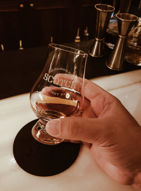 Balmoral Hotel Edinburgh Scotland Scotch Whisky Bar