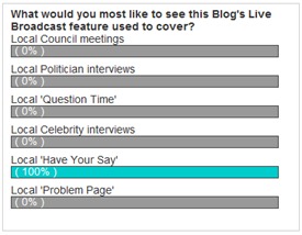Live Blog Coverage