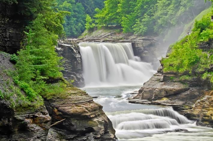 The Highest waterfall in New York | Letchworth State Park