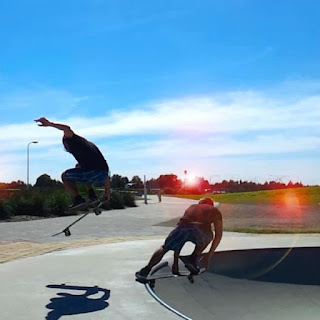 Mark Jansen Adelaide Skateboarding West Beach Bowl Grab